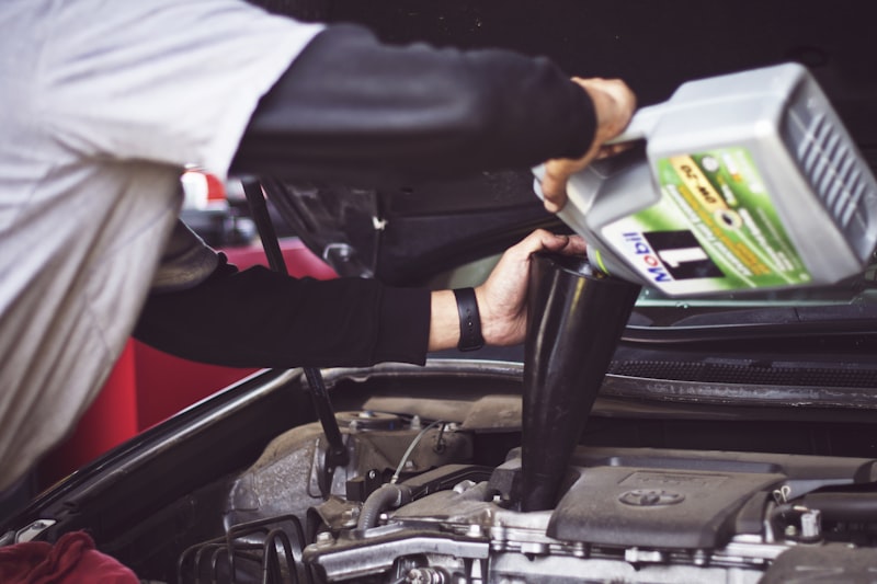 Oil change and fluid service at Cedar Automotive in Cedar Rapids, IA